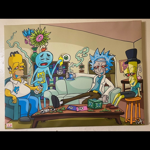 Rick Sanchez Mr. Poopybutthole Mr. Meeseeks - Picture 2 of 2